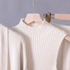 European Cross-Border Casual Knitwear Set: Women's Autumn/Winter Vest, Sweater Cardigan & Wide-Leg Pants 3-Piece