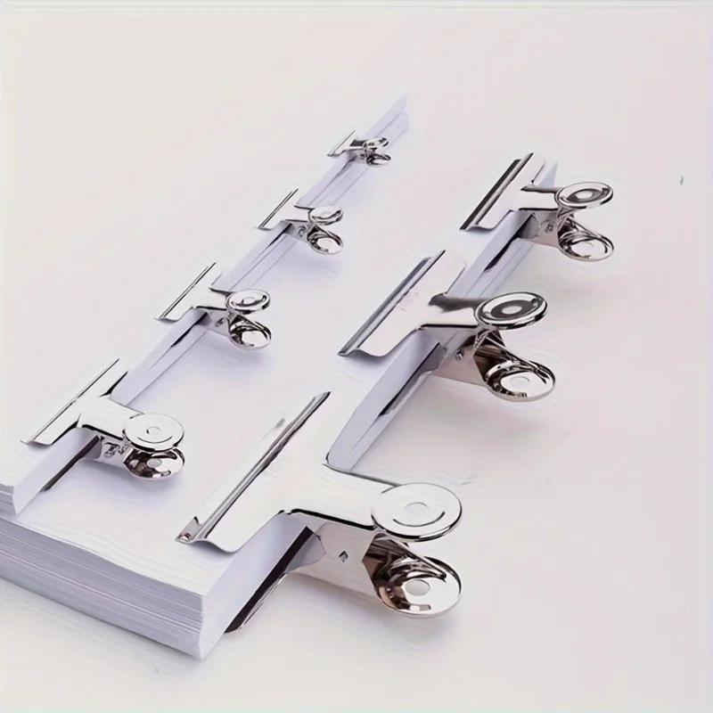 12pcs Heavy-Duty Stainless Steel Food Bag Sealing Clips - Air-Tight, Reusable Multipurpose Clips for Kitchen, Office, School