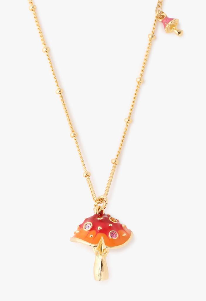 Anna Sui Mushroom Motif Necklace SAMN198855XR