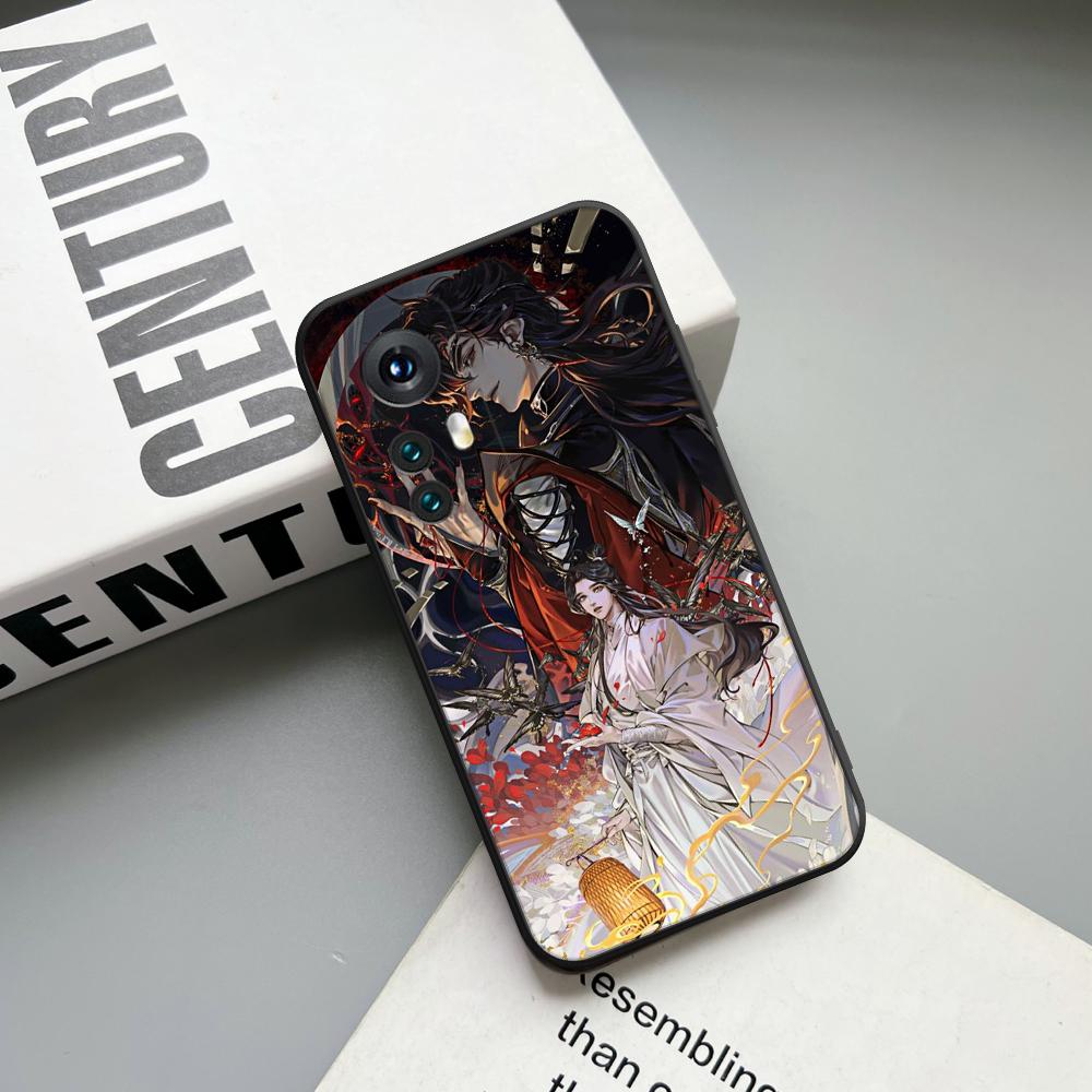 Heaven Official's Blessing Tian Guan Ci Fu Phone Case for Xiaomi Redmi Note 11 10 9C Pro 10X K20 Note 9A K40 K30S Phone Covers