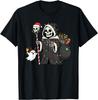 Christmas Skeleton Carrying A Ghost Grim Reaper Presents T-Shirt Individuality Funny Shirt Customizable Camisas Streetwear