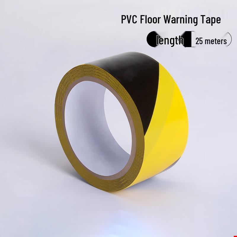 Jingyu PVC Black Yellow Hazard Warning Tape