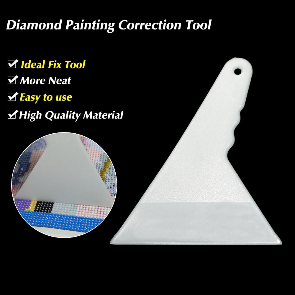 

Embroidery Cross Stitch Point Drill Scraper Painting Fix Tool Picture Corrector 1pc