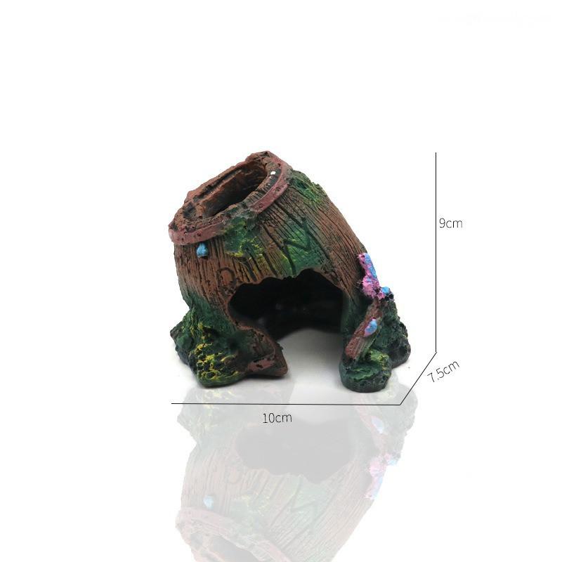 

Аквариум Искусственная Бочка Пещера Смола Украшения Декорации Ландшафтные Аксессуары Для Аквариума Аквариумные Декоративные Принадлежности