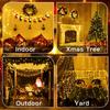10/20/40/80 LEDS Battery Warm White Christmas Garland String Fairy Light for Bedroom Wedding Party Xmas New Year Valentine Decor