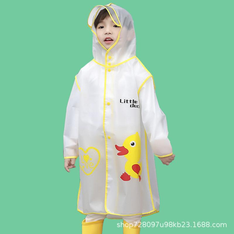 Children's raincoats Boys and girls Children Students Toddlers Baby Transparent raincoats (customized order link is not available in stock)