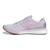 Adizero Boston 9 Темно-сірі Світло-лілові Жіночі Кросівки Хмарно-білі FW2213