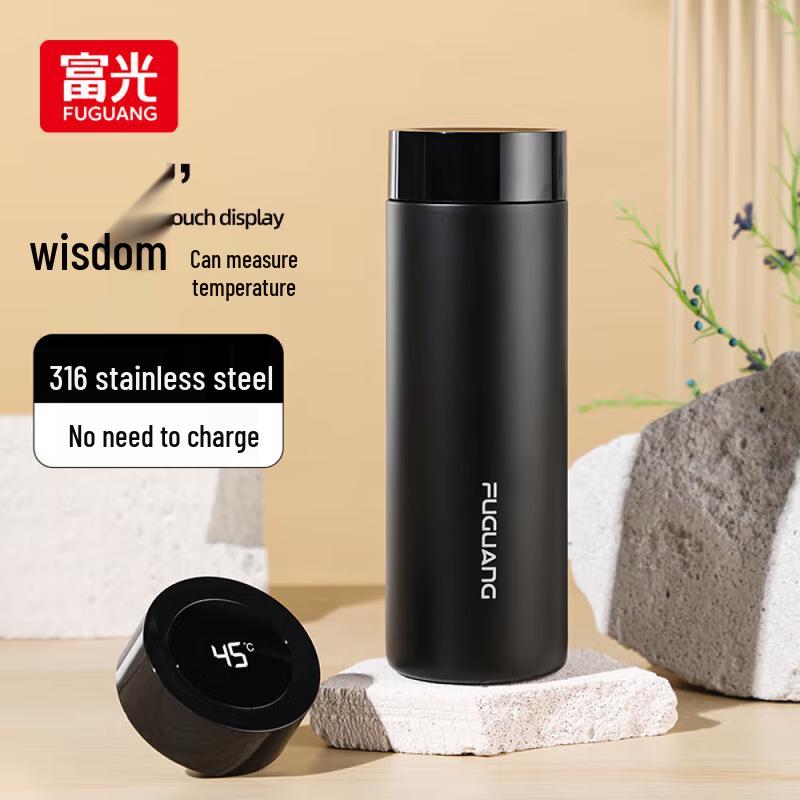 FUGUANG 316 Stainless Steel Temperature Display Thermos