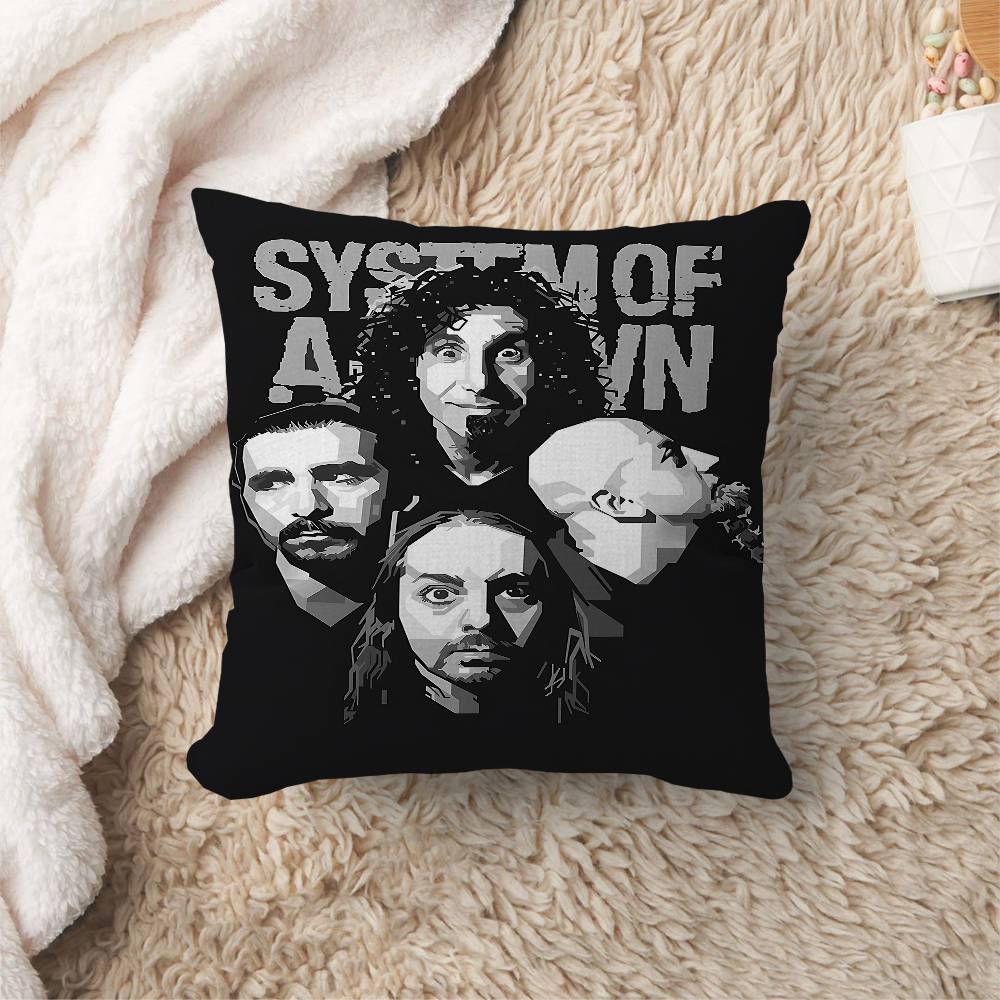 S-System Of A D-Down Band Pillow Anime Pillow Sofa Bed Head Pillow Cover Cushion Cover 45x45 Cm Fashion