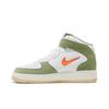 Nike Air Force 1 Mid QS Oil Green Orange DQ3505-100