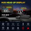 ZQKJ HUD M16 GPS Für Alle Autos Head-Up Display Projektion Tachometer Digitalprojektor Geschwindigkeit Spannung Fahrstrecke Höhe