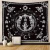 VIKAMA Bohemian Tapestry for Bedroom Living Room Dormitory Hanging Fabric for Indoor and Outdoor Use Home Decor
