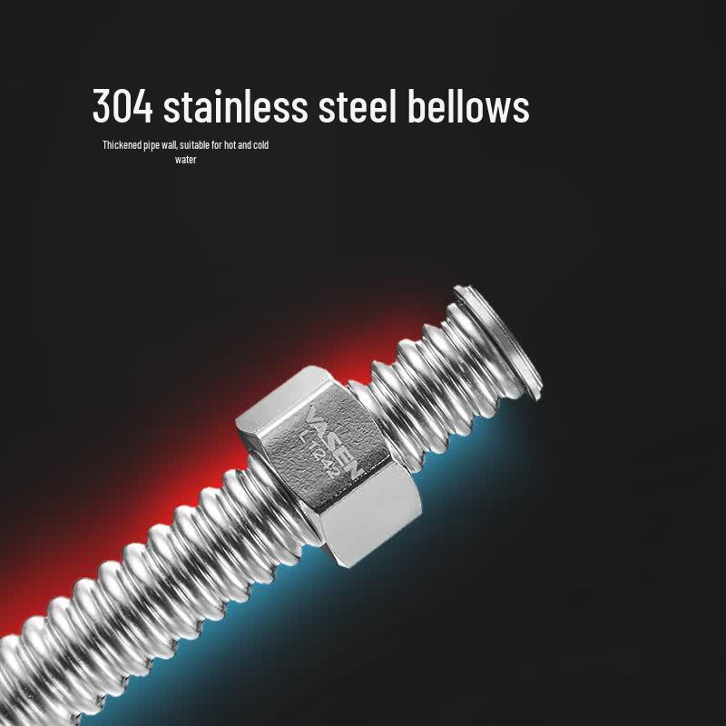 Weixing 304 Stainless Steel Corrugated Flexible Hose
