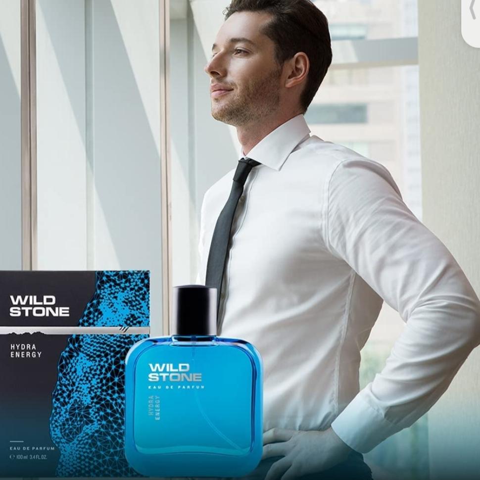 Wild Stone Hydra Energy Eau De Perfume for Men, 100ml