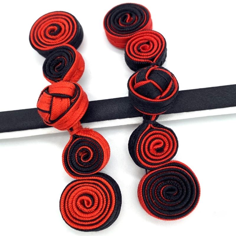 Chinese Tang Shirt Button Gourd Shape Cheongsam Fastener Button DIY Knot Button