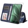 For Xiaomi Poco F7 Pro 5G/Redmi K80 5G PU Leather Wallet Case Phone Stand Cover with Tempered Glass