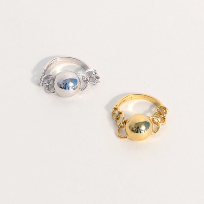 Finger Finger Ball Chain Ring