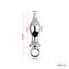 Metal Silver Lifting Ring Butt Plug Back Court Anal Expansion Pull Ring Anal Plug Butt Plug Alternative Adult Supplies Anal Bolt