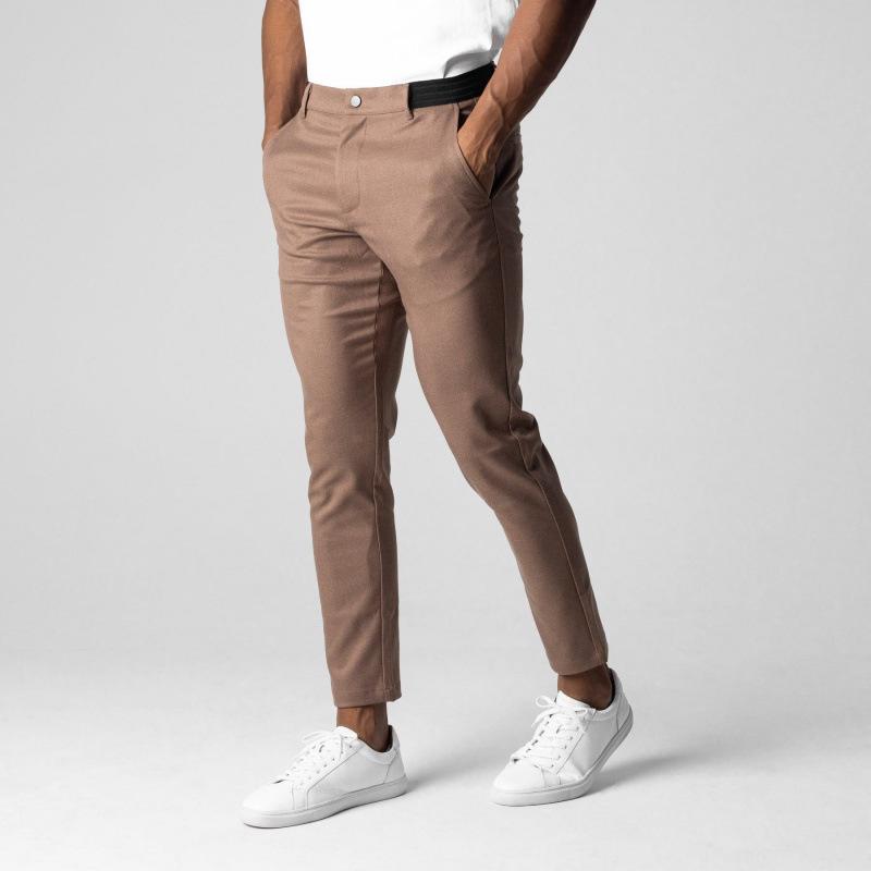 Four Seasons Men's Japanese Style Casual Cotton Pants - Breathable, Versatile, and Youthful
