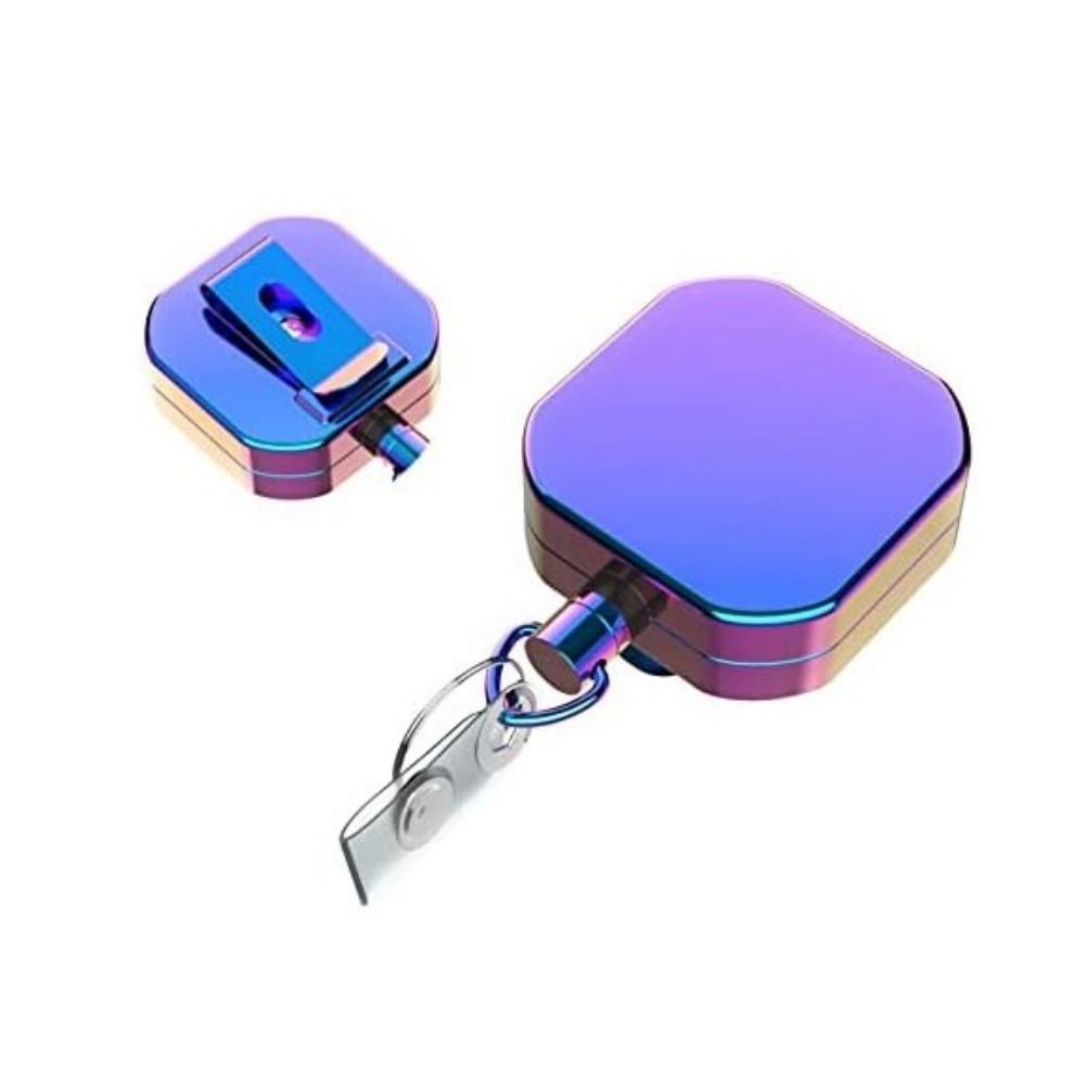 

Metal Buckle Retractable Telescopic buckle Portable Badge Holder Home