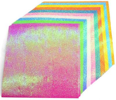 Dilib Glitter Origami 50 Colorful Sparkly Paper Chiyogami Gift DIY Crafts 50 Paper, 25cm, Sheets, Cranes, Paper, Crafts, Wrapping, Parties, Albums,