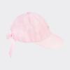 AOX Aox Stripe Ribbon Ball Cap Pink