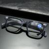New Square Frame Reading Glasses Retro Printing Glasses Frame Men Women High-definition Presbyopia Glasses Farsighted Eyewear