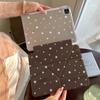 Acrylic Flip Cover IPad Air 8 / Pro 11 Mini 7 With Pen Slot Magnetic Stand Sleep/Wake Scratch