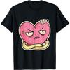 Japanese Irritated Heart, Sad Boy E Boy Harajuku Pastel T-Shirt(1)