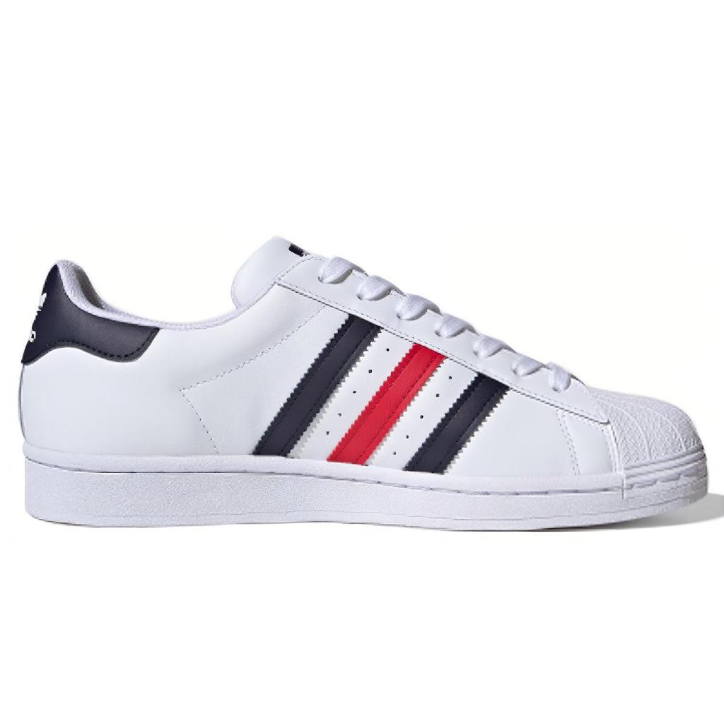 adidas Superstar 'White Scarlet' FX2328