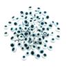 Z12 50pcs/lot 8mm Multicolored Charm Evil Eye Resin Spacer Bead Jewelry Making DIY Handmade Earring Bracelet Trend Accessories