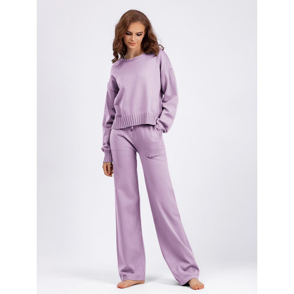 GMXIA Ensemble deux pièces tendance à manches longues courtes et longues pour l'automne et l'hiver pour femmes