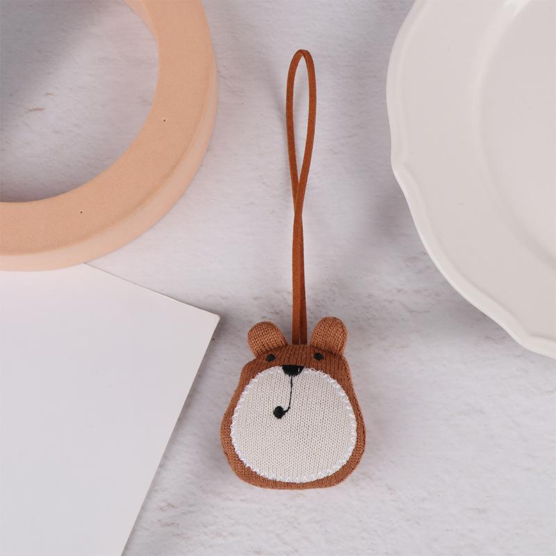 

Cute Animal Pendants Handmade Key Chain Decorative Bag Charm Elephant Rabbit Lanyard Toy