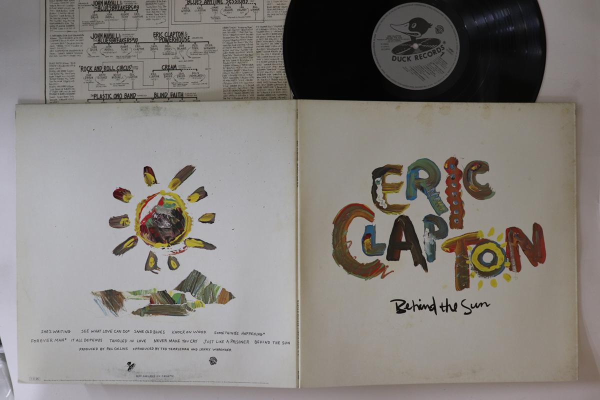 

LP Record ERIC CLAPTON - Behind The Sun P13069 DUCK 1985 Japan Rock Used