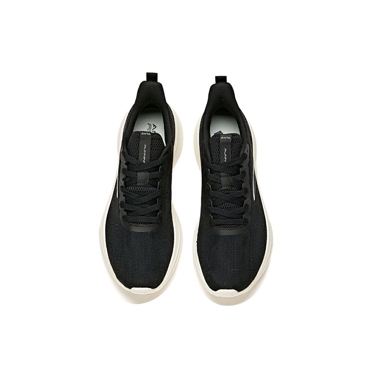 Anta Shock Absorbing Non-Slip Low-Top Running Shoes Men Sneakers Black White 112235570S-6