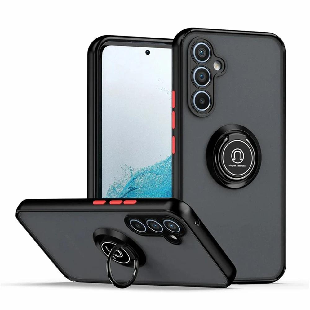 Magnetic Ring Holder Case For Samsung Galaxy A55 A56 A36 A35 A26 A25 A16 A15 A54 A34 A14 A53 A33 A52 A32 5G Stand Cover Funda