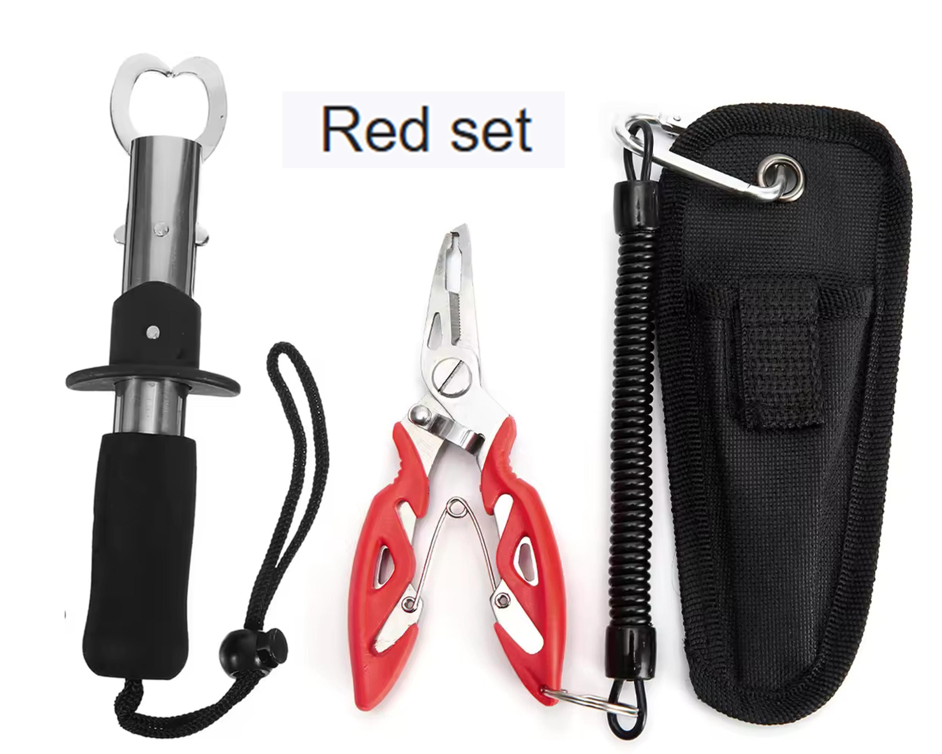 

Набор зажимов для насадки для рыбалки, контроллер для рыбы, изготовлен из нержавеющей стали, надежное качество, рыболовный зажим, захват для губы рыбы или весы для рыбы C