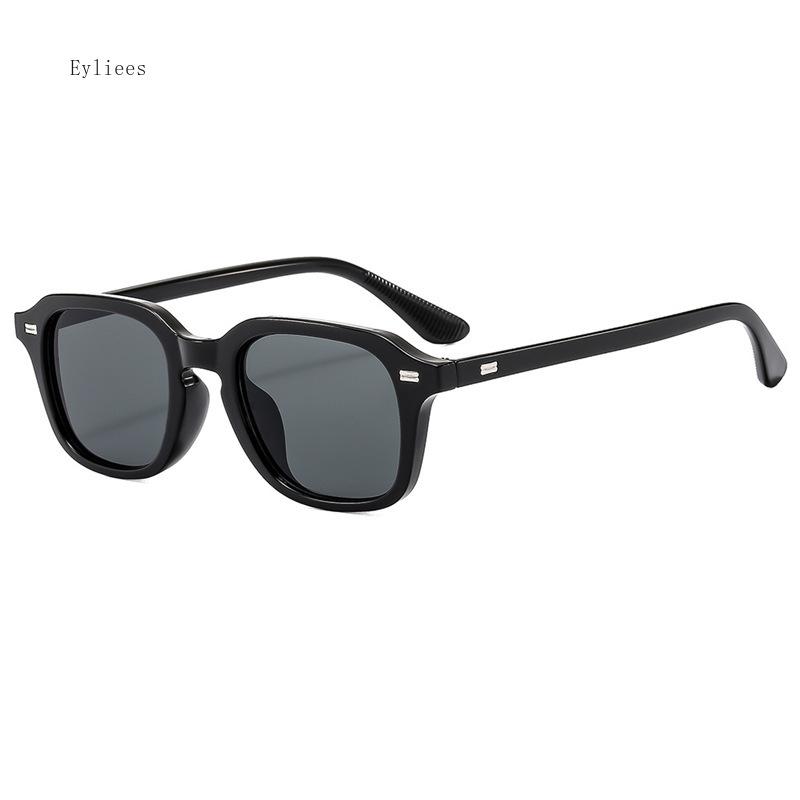 New Elliptical Frame Sunglasses European and American Square Small Frame Minimalist Glasses Fashionable and Versatile