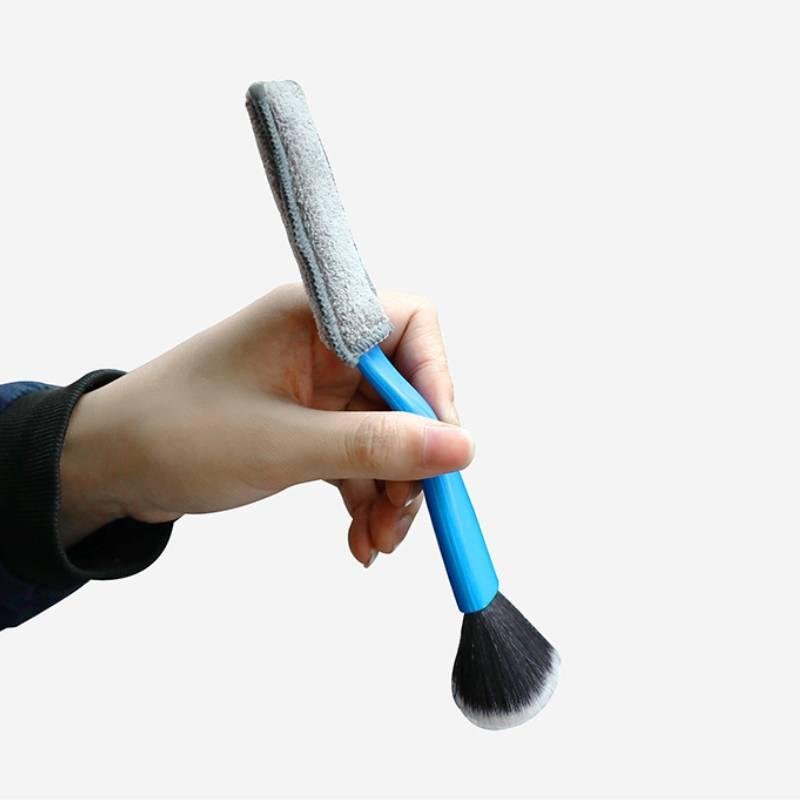 Car Interior Cleaning Brush Soft-bristled Brush For Cleaning Air Conditioning Vents Removing Dust And Washing Cars Material)