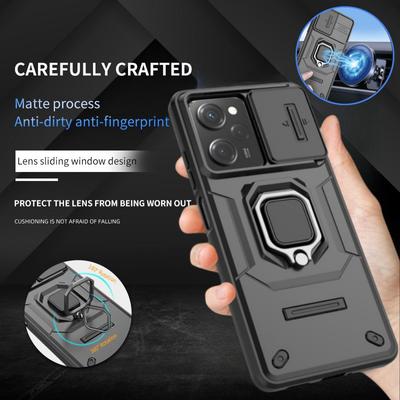 Shockproof Armor Case For Xiaomi Redmi Note 12S Camera Lens Protection Funda For Redmi Note 12 Pro Plus Note12 Ring Holder Cover
