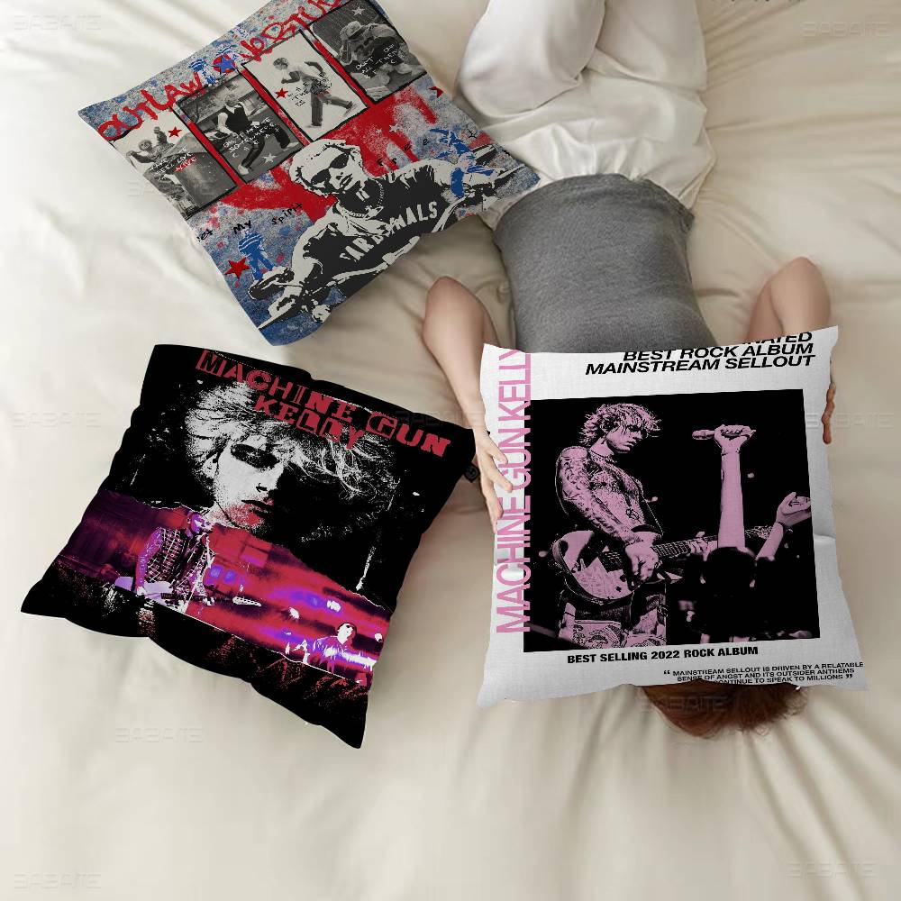 MGK M-Machine Gun K-Kelly Stitch Lucky Dragon pillow cover sofa cushion cover home room decoration children gift