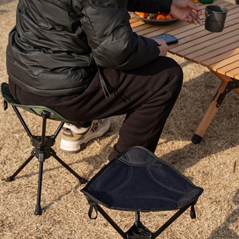 Camping Chair for Adults, High Back Folding Camp Chair, Heavy Duty Outdoor Lawns Chair for Camping Hiking Picnics Beach