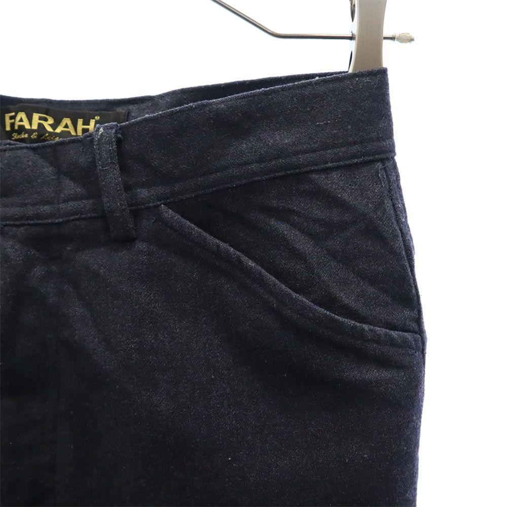 Farah Slacks Pants W30 Navy Tapered Pants Men's Used