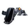Adjustable Vehicle Phone Holder with Suction Cup and Silicone Protection