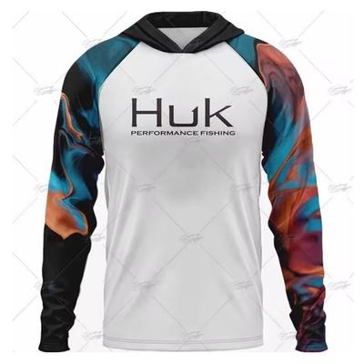 Fishing Suit Men's Long Sleeve Fishing Shirt Fishing Quick Drying Breathable Sunscreen Fishing Suit
