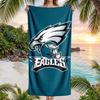 Philadelphia Eagles Fashion Beach Towel Portable Soft Quick Dry Towel For Swimming Camping Holiday Use