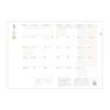 New Japan Calendar 2026 Weekly Auspicious Day Starting December Planner, Planner, Gold, 2025, NK9891-1