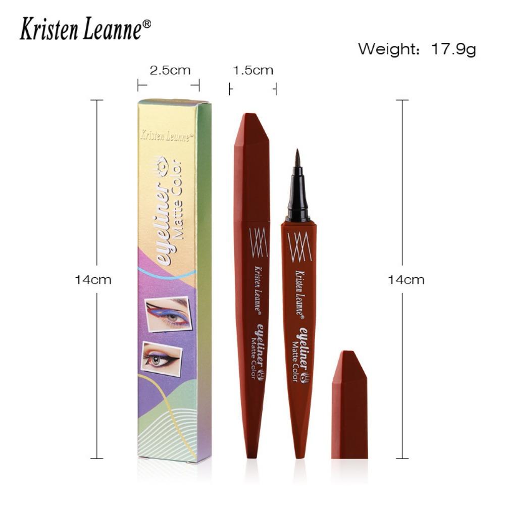 KRISTEN LEANNE Ultra -fine Pen Core Is Matte, Dry and Not Easy To Faint Color Eyeliner Pen