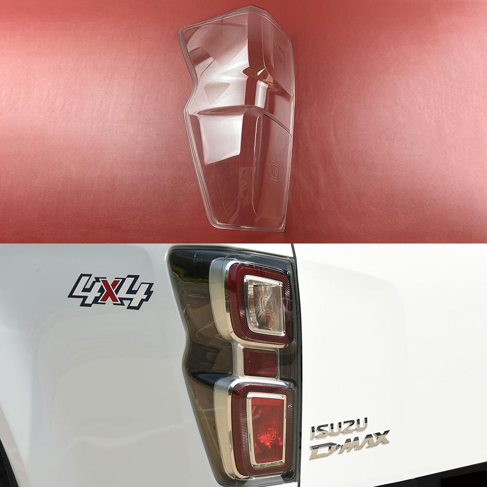 

Для Isuzu D-MAX 2021 2022 2023 Автомобильная крышка заднего фонаря Корпус заднего фонаря Задний защитный колпак Прозрачный абажур Линза Корпус заднего фонаря