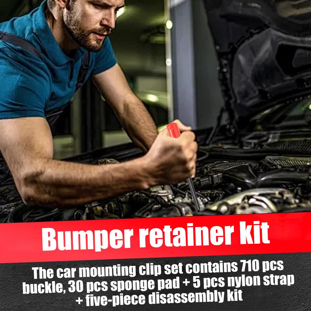 Fasteners Clips Replacement Push Pin Trim Panel Clips Push Pin Bumper Fasteners Bumper Push Rivet Clips for Hood Body Clips for